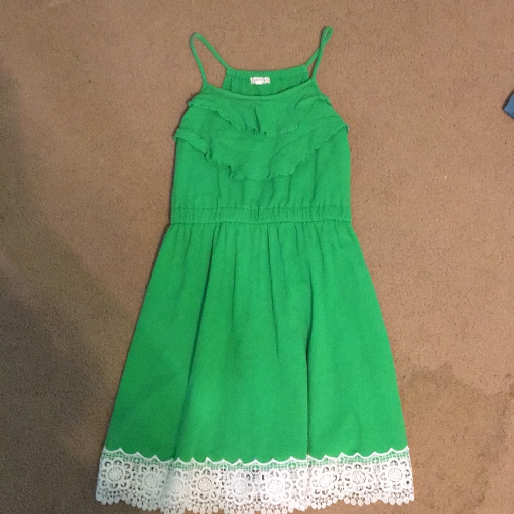 Green dress